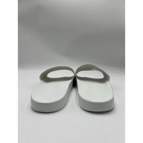 Men’s Gucci Pursuit Web White rubber slides Size 11